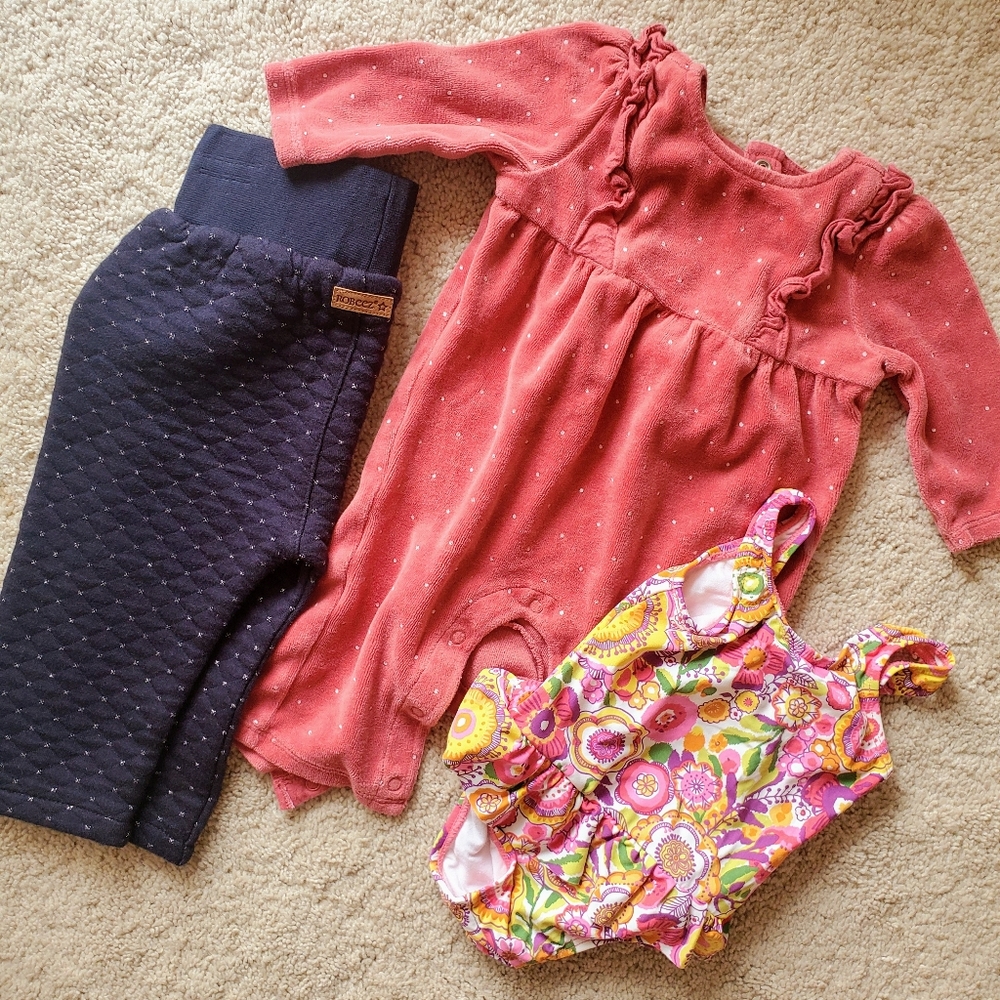 SOLD Designer baby clothing (0-3 months)